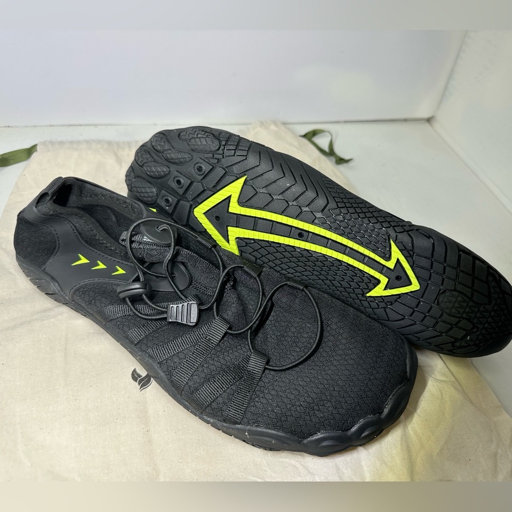 Hike Footwear Caspian Adventure Unisex Black/Lime Green size 46